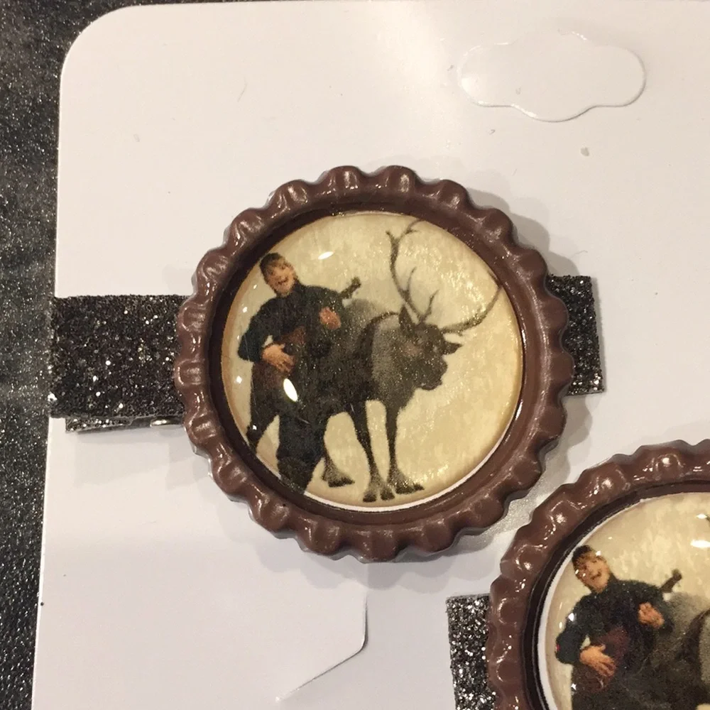 3 For $16 Frozen Hair Clips
